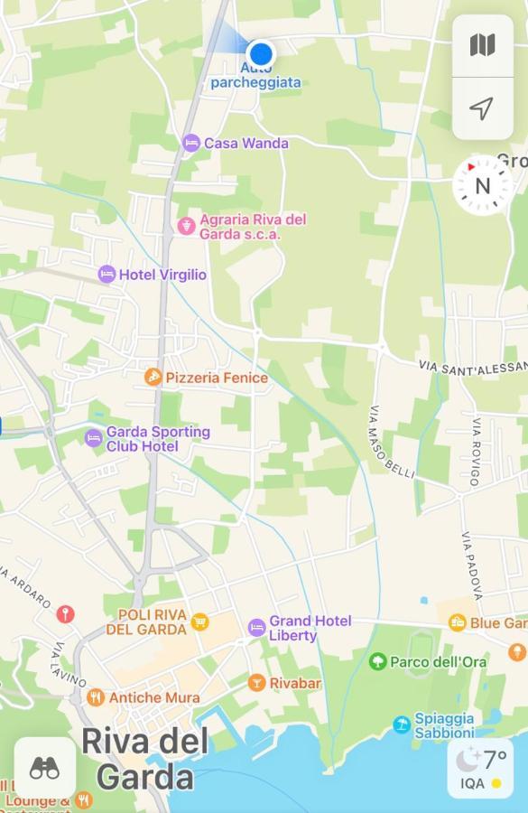 La Corte Riva del Garda Eksteriør bilde
